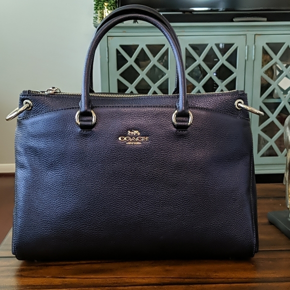 Coach Metallic Mia Satchel - Picture 2 of 8